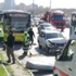 Belediye otobüsü kaza yaptı: 7 yaralı