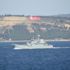 Rus savaş gemisi 'Novocherkassk', Çanakkale Boğazı'ndan geçti
