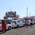 Tekirdağ'da, feribot iskelesinde araç yoğunluğu Tekirdağ'da, feribot iskelesinde araç yoğunluğu