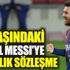 33 yaşındaki Lionel Messi'ye 10 yıllık sözleşme