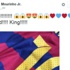 Messi'den Mourinho Jr'a imzalı forma
