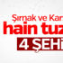 Şırnak ve Kars'tan acı haber: 4 şehit