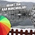 Abant'ta kar yağışı etkisini gösterdi Abant'ta kar yağışı etkisini gösterdi