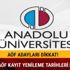 AÖF kayıt yenileme tarihleri ne zaman 2018 2019 AÖF kayıt yenileme ücretleri ne kadar AÖF kayıt yenileme tarihleri ne zaman 2018 2019 AÖF kayıt yenileme ücretleri ne kadar