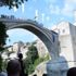 Mostar Köprüsü’nde geleneksel atlama yarışları yapıldı Mostar Köprüsü’nde geleneksel atlama yarışları yapıldı