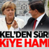 Angela Merkel'den sürpriz Türkiye hamlesi
