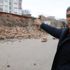 İstinat duvarı yıkıldı deprem sandılar İstinat duvarı yıkıldı deprem sandılar