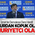 Davutoğlu: Cumhurdan Kopuk Olanlar Cumhuriyetçi Olamaz!