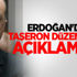 Erdoğan'dan taşeron düzenlemesi açıklaması!