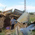 Ardahan'da Hortum Evin Çatısını Uçurdu