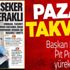 Başkan Erdoğan, dün torunu Canan Aybike'nin kedisiyle olan fotoğrafını paylaştı: Elindeyse, TAKVİM gazetesi vardı