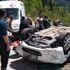 Trabzon'da araç uçuruma yuvarlandı : 1 ölü