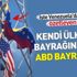 Venezuela'da Maduro muhalifleri kendi ülkesinin bayrağını indirip ABD bayrağı astı Venezuela'da Maduro muhalifleri kendi ülkesinin bayrağını indirip ABD bayrağı astı