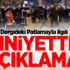 Dergideki Patlamayla İlgili Emniyetten Açıklama Dergideki Patlamayla İlgili Emniyetten Açıklama