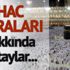 CANLI İZLE: Hac kura sonuçları canlı yayında cekiliş ile belli oluyor! 2018 Diyanet hacı adayları kura sonuçları sorgulama sayfası…