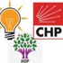 3 parti de emekli dar gelirli ve gençlerin peşinde