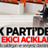 AK Parti'den 'Akif Ekici' açıklaması
