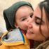 Jandarmanın kadın personelleri depremzede çocukları yalnız bırakmıyor