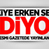 Erdoğan seçimlerin yenilenmesi kararını verdi