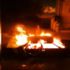 Park halindeki LPG'li araç alev alev yandı