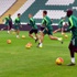Bursaspor Timsah Arena'da çalıştı Bursaspor Timsah Arena'da çalıştı