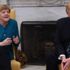 Trump'ın Merkel'in elini sıkmaması ABD medyasında Trump'ın Merkel'in elini sıkmaması ABD medyasında