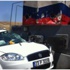 Lokomotif otomobile çarptı: 4 yaralı Lokomotif otomobile çarptı: 4 yaralı