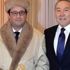 Fransa Cumhurbaşkanı Hollande'ı Borat'a benzettiler Fransa Cumhurbaşkanı Hollande'ı Borat'a benzettiler