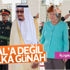 Suudi televizyonları Merkel'in saçını sansürledi