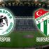 Canlı izle: Konyaspor - Bursaspor maçı canlı şifresiz izle | Konya Bursa maçı canlı skor kaç kaç