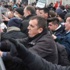 Kosova'da göstericiler ile polis arasında arbede Kosova'da göstericiler ile polis arasında arbede