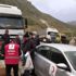 Yolda kalanların imdadına Kızılay yetişti Yolda kalanların imdadına Kızılay yetişti