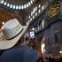 Ayasofya-i Kebir Cami-i Şerifi'nde ziyaretçi yoğunluğu sürüyor