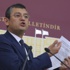 CHP'li Özel'den Saray'a sert tepki