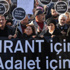 Agos önünde Hrant Dink için toplandılar