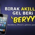 BlackBerry, iPhone'u getirene para ödeyecek
