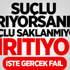 Suçlu Arıyorsanız Suçlu Saklanmıyor, Sırıtıyor
