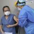Peru'da ilk koronavirüs aşısı bir doktora yapıldı Peru'da ilk koronavirüs aşısı bir doktora yapıldı