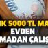 Aylık 5000 TL maaş! Evden çıkmadan çalışın! Emekli, ev hanımı, öğrenci ve işsiz herkes yapabilir! Aylık 5000 TL maaş! Evden çıkmadan çalışın! Emekli, ev hanımı, öğrenci ve işsiz herkes yapabilir!