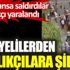 Suriyelilerden sağlıkçılara şiddet. Ambulansa saldırdılar Suriyelilerden sağlıkçılara şiddet. Ambulansa saldırdılar