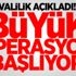 Valilik açıkladı! Büyük operasyon başlıyor Valilik açıkladı! Büyük operasyon başlıyor