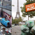 Paris sokakları çöplerle doldu Paris sokakları çöplerle doldu