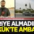 İçeriye almadılar! Kerkük'te ambargo