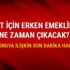 Erken emeklilik (EYT) yasası son dakika haberleri Emeklilikte yaşa takılanlar EYT için bugün son durum nedir