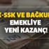 SGK-SSK ve Bağkur'lu emekliye yeni ödeme kazanç müjdesi! Emekli maaş artışı ücretsiz ulaşım, eş-çocuk yardımı kaç TL?