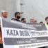 Tarihi Büyük Postane'deki iş cinayeti protesto edildi