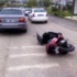 Devrilen Motosikletin Kasksız Sürücüsü Ağır Yaralandı