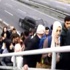 Üstgeçitte yaya trafiği durdu