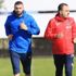 Kayserispor maçı hazırlıklarını sürdüren Trabzonspor'da Burak Yılmaz takımdan ayrı çalıştı