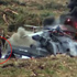 Düşen helikopterden böyle çıktı